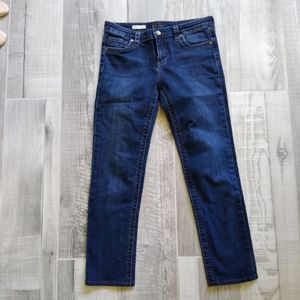 Kut From the Kloth Stevie Straight Leg Stretch Blue Jeans